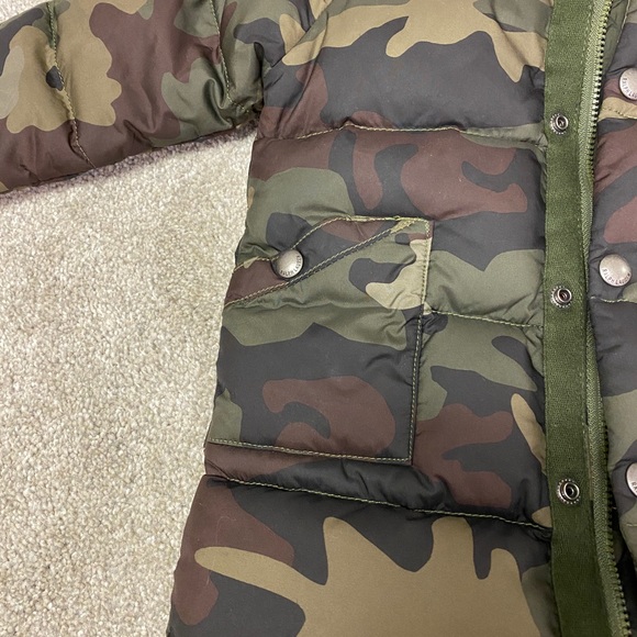 Ralph Polo Lauren baby 9M puffy jacket suit camouflage pattern - Picture 6 of 6